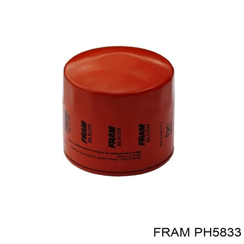 Фильтр очистки масла центробежный Fram PH5833 цена, от 7.55 USD