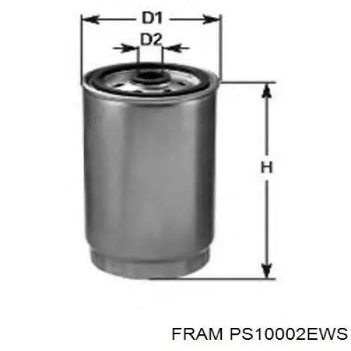 Купить PS10002EWS Fram Фильтр-отстойник топлива грубой очистки