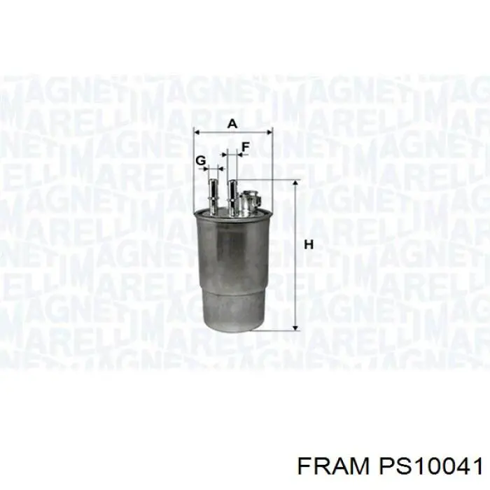 Filtro combustible PS10041 Fram