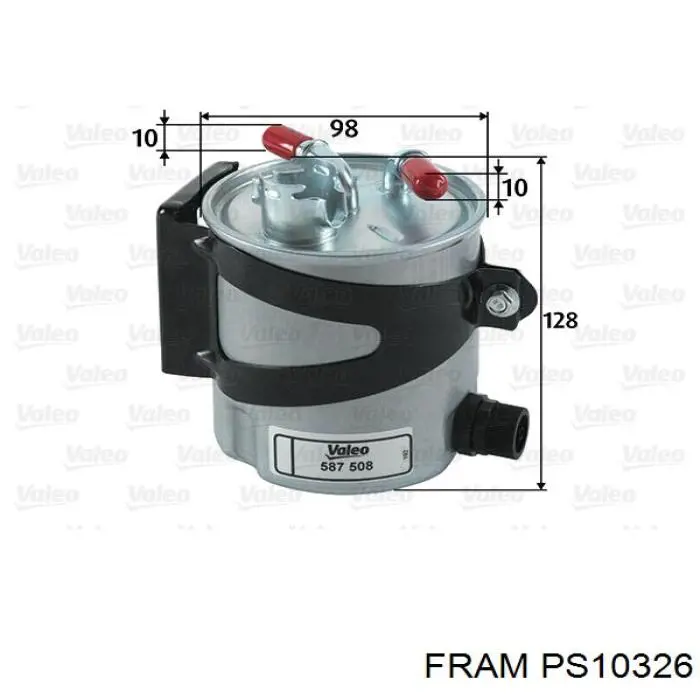 Фильтр тонкой очистки топлива Fram PS10326 цена, от 30.52 USD