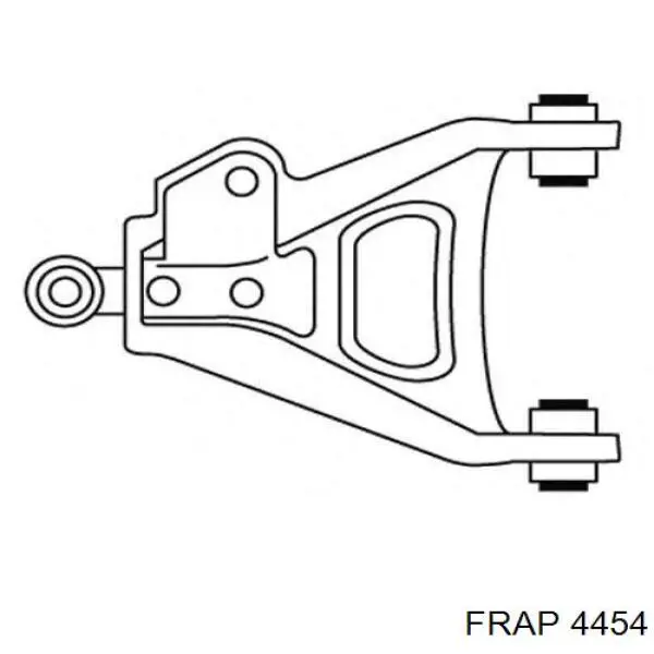 Рычаг передней подвески верхний правый 4454 Frap