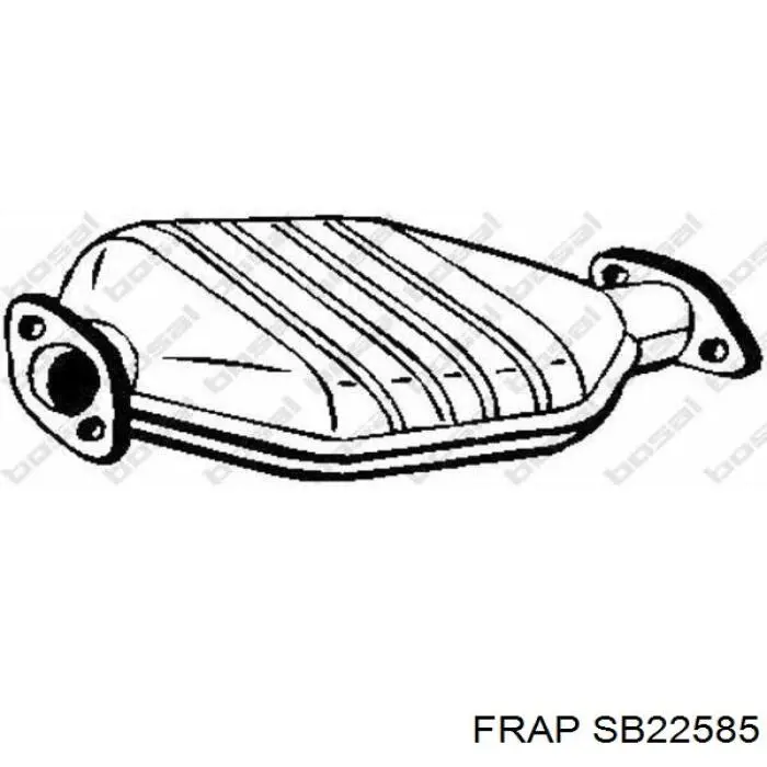 Купить SB22585 Frap Сайлентблок нижний передней подвески