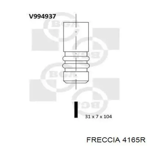 4165R Freccia Выхлопной клапан