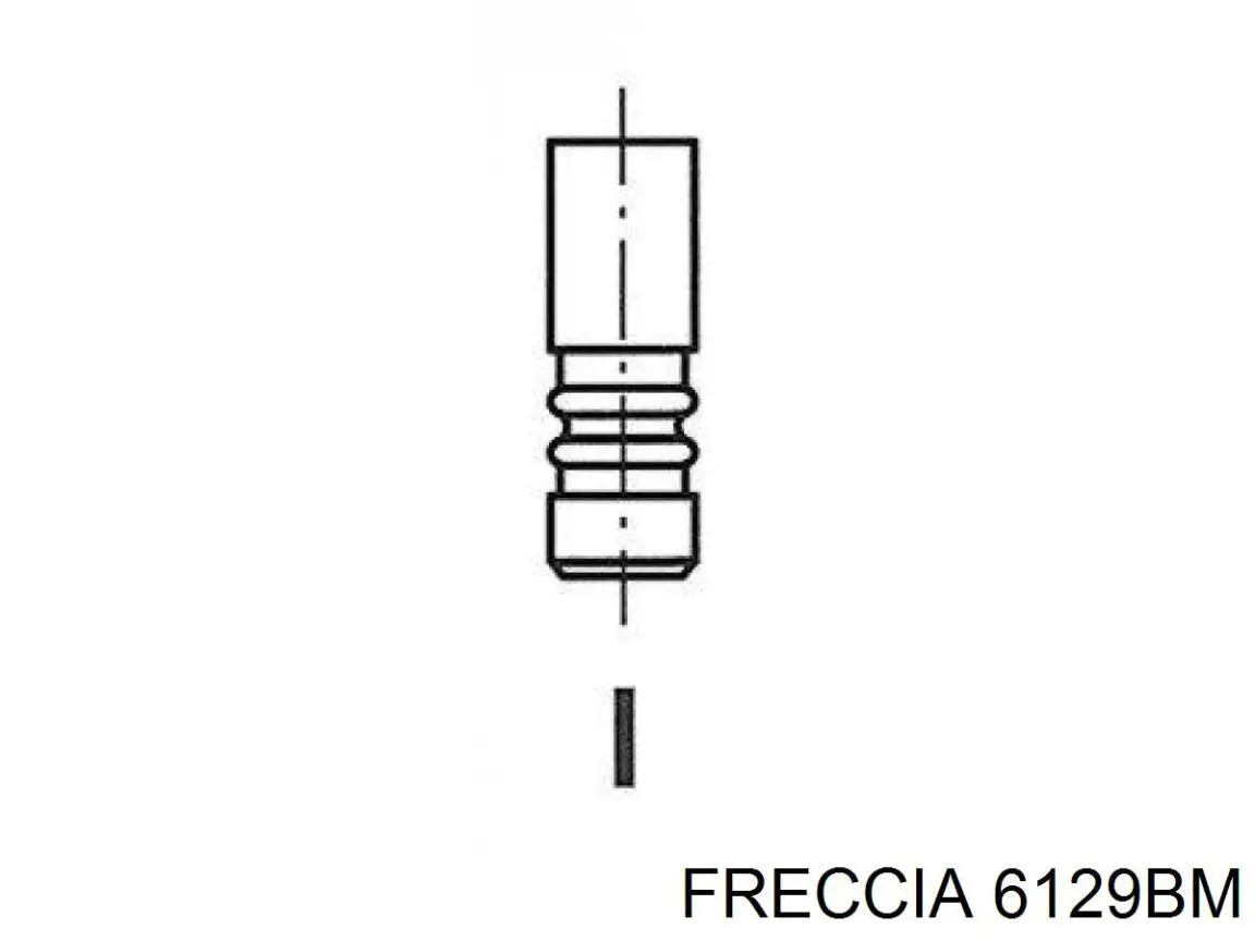 6129 Freccia клапан выпускной