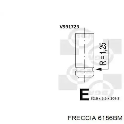 Купить 6186 Freccia Выпускной клапан