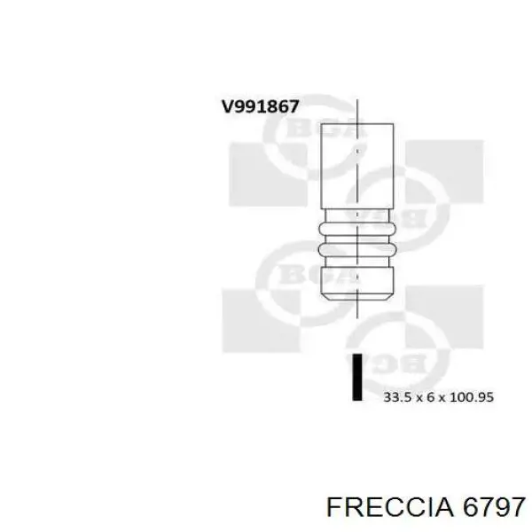 Клапан впускной Renault (RVI) 132010370R цена, от 7.27 USD