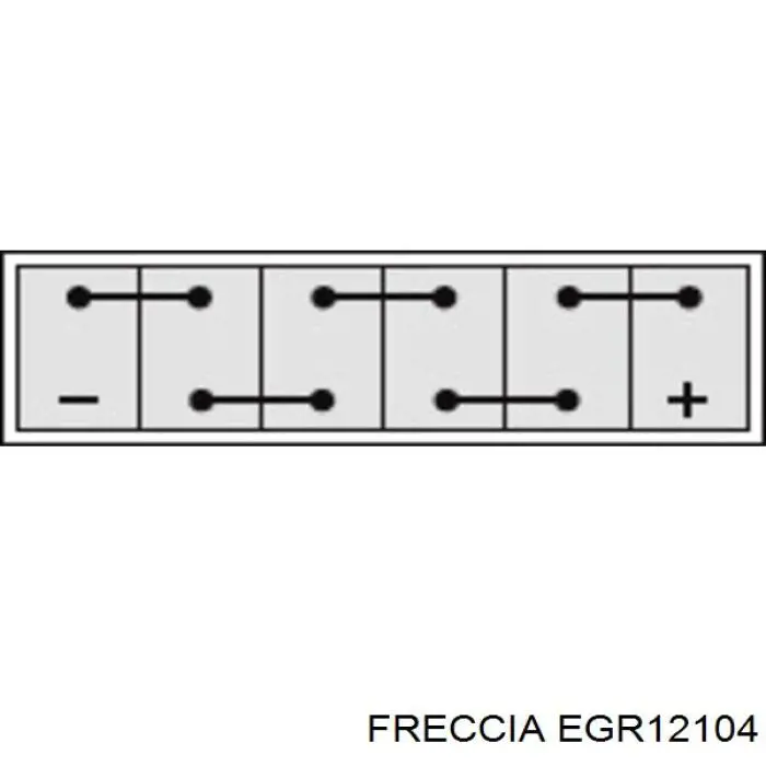 Клапан EGR, рециркуляции газов Engitech ENT500024