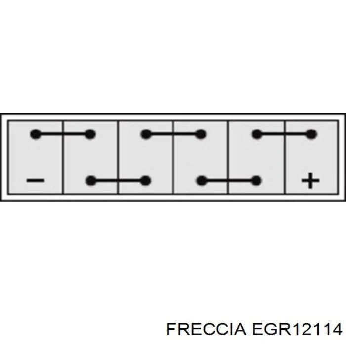 Радиатор системы EGR рециркуляции выхлопных газов Freccia EGR12114 цена, от 169.33 USD