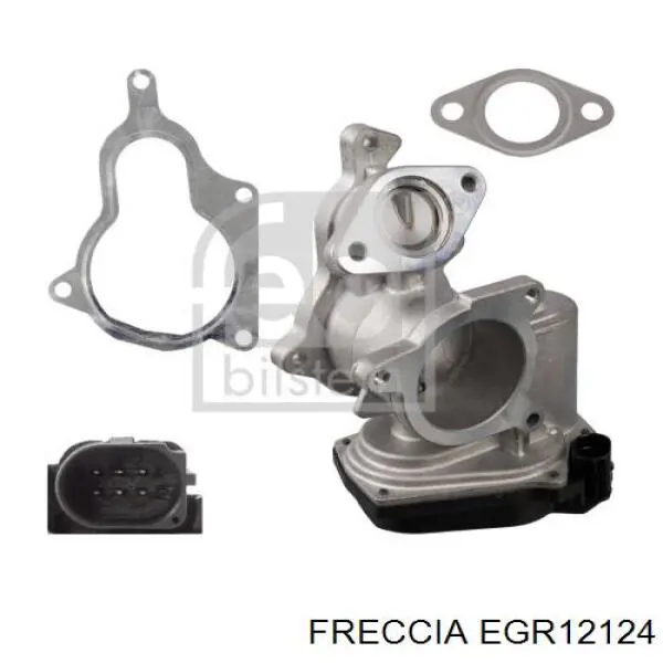 Клапан EGR рециркуляции газов Freccia EGR12124
