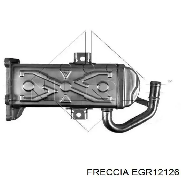 Радиатор системы EGR EGR12126 Freccia