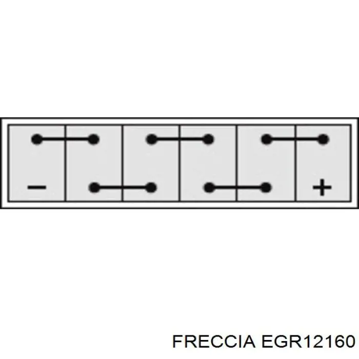 Válvula, AGR EGR12160 Freccia