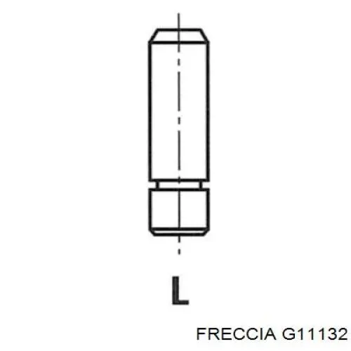 G11132 Freccia направляющая клапана выпускного