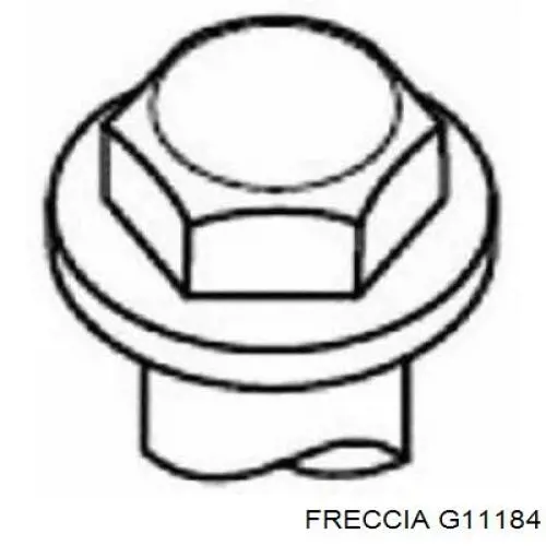 11184 Freccia направляющая клапана