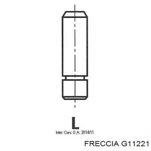 G11221 Freccia направляющая клапана выпускного