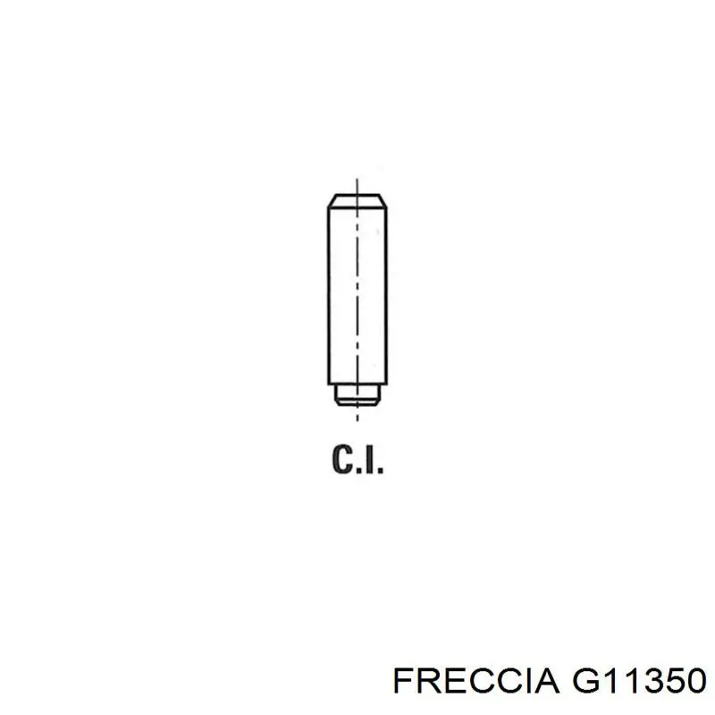 Купить G11350 Freccia Направляющая клапана впускного