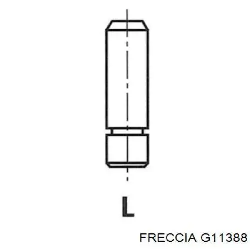 G11388 Freccia направляющая клапана