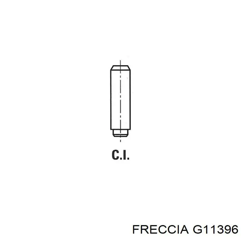 G11396 Freccia направляющая клапана