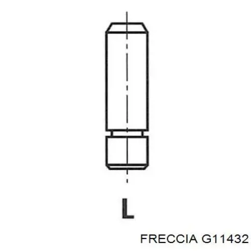 G11432 Freccia направляющая клапана выпускного