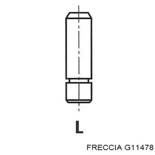 Направляющая клапана G11478 Freccia