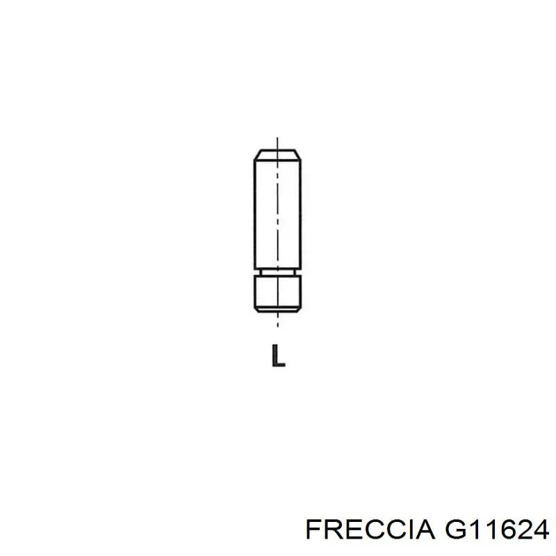 G11624 Freccia направляющая клапана