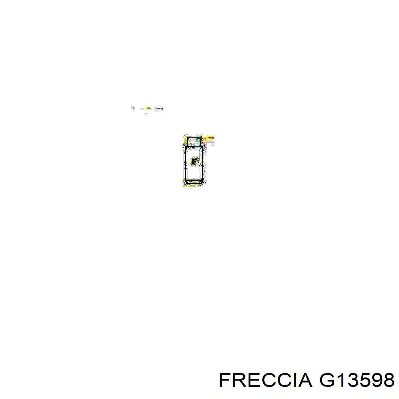 G13598 Freccia направляющая клапана