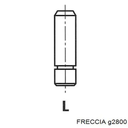 Направляющая клапана Freccia G2800
