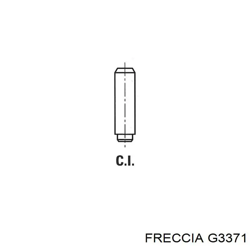 G3371 Freccia направляющая клапана впускного