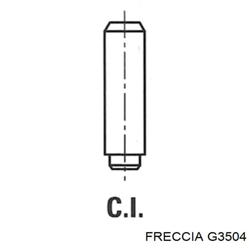 Купить G3504 Freccia Направляющая клапана