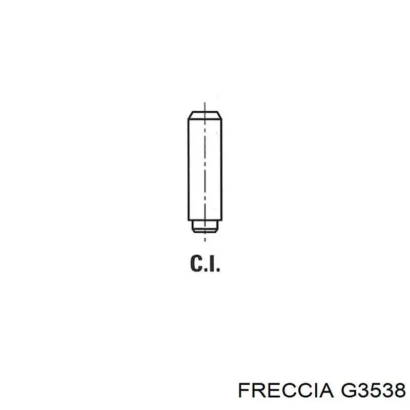 G3538 Freccia направляющая клапана выпускного