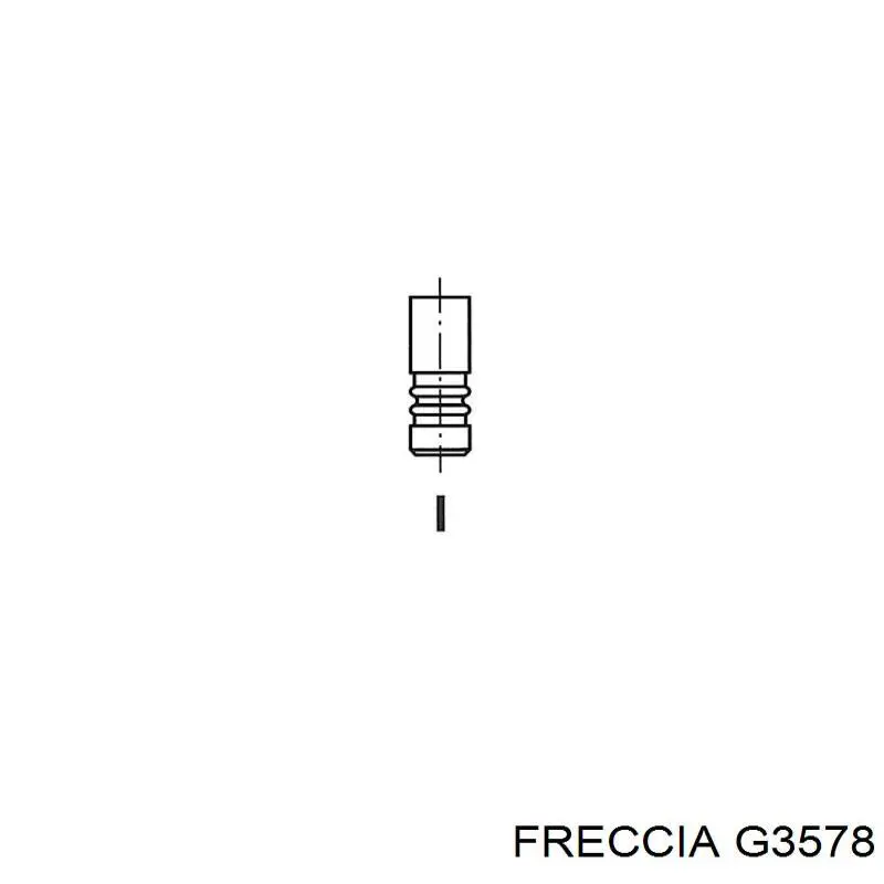 G3578 Freccia направляющая клапана