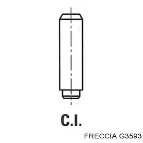 3593 Freccia Направляющая втулка клапана