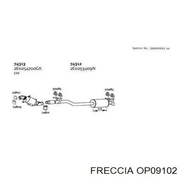 Масляный насос OP09102 Freccia