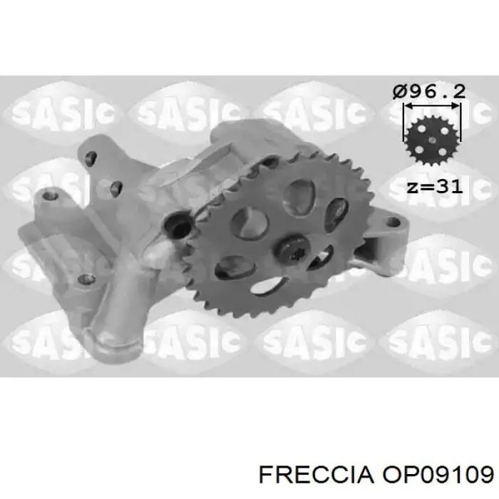 Масляный насос OP09109 Freccia