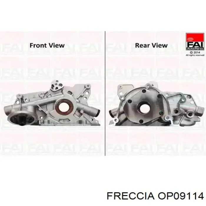 Помпа масляная Freccia OP09114 цена, от 69.70 USD