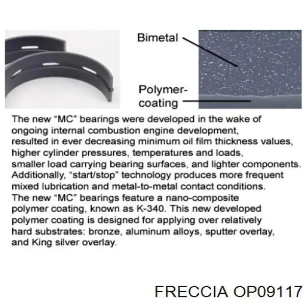 Масляный насос OP09117 Freccia