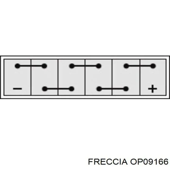 OP09166 Freccia Масляный насос двигателя