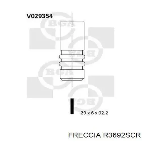 Клапан впускной Freccia R3692SCR