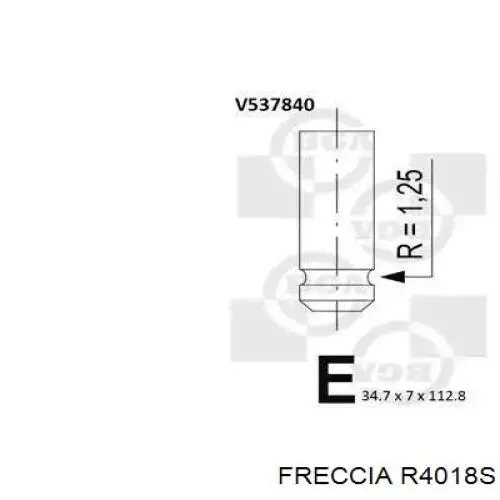 R4018S Freccia клапан впускной