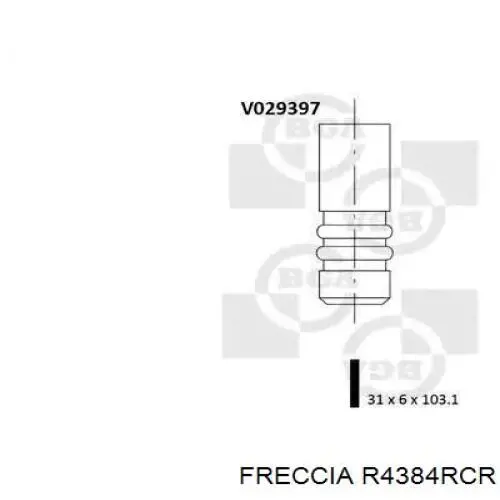 Выпускной клапан 4384 Freccia