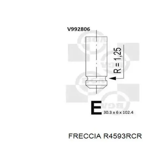 R4593RCR Freccia клапан выпускной