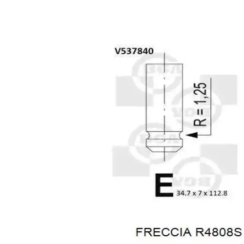 FR 4808 Freccia клапан впускной