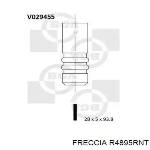 R4895RNT Freccia клапан выпускной