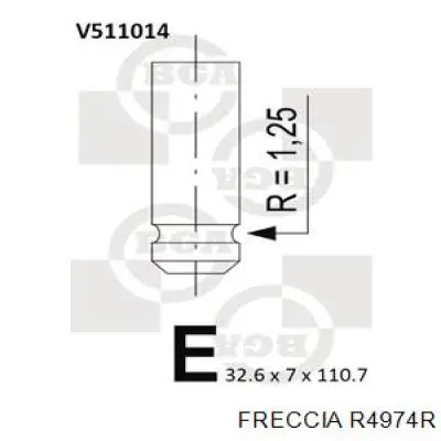 R4974R Freccia клапан выпускной