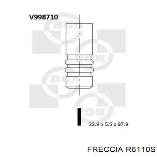 Впускной клапан R6110S Freccia