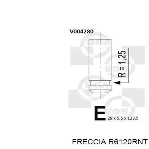 R6120RNT Freccia клапан выпускной