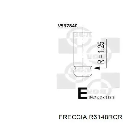 Válvula de escape R6148RCR Freccia