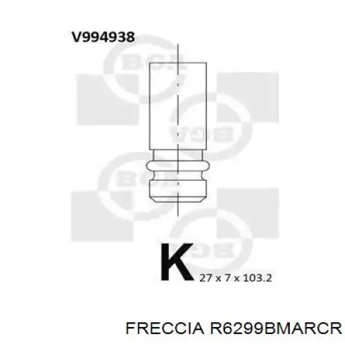 Купить R6299BMARCR Freccia Выпускной клапан