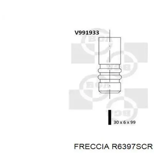 Válvula de admisión R6397SCR Freccia