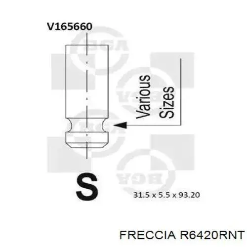 Выпускной клапан R6420RNT Freccia