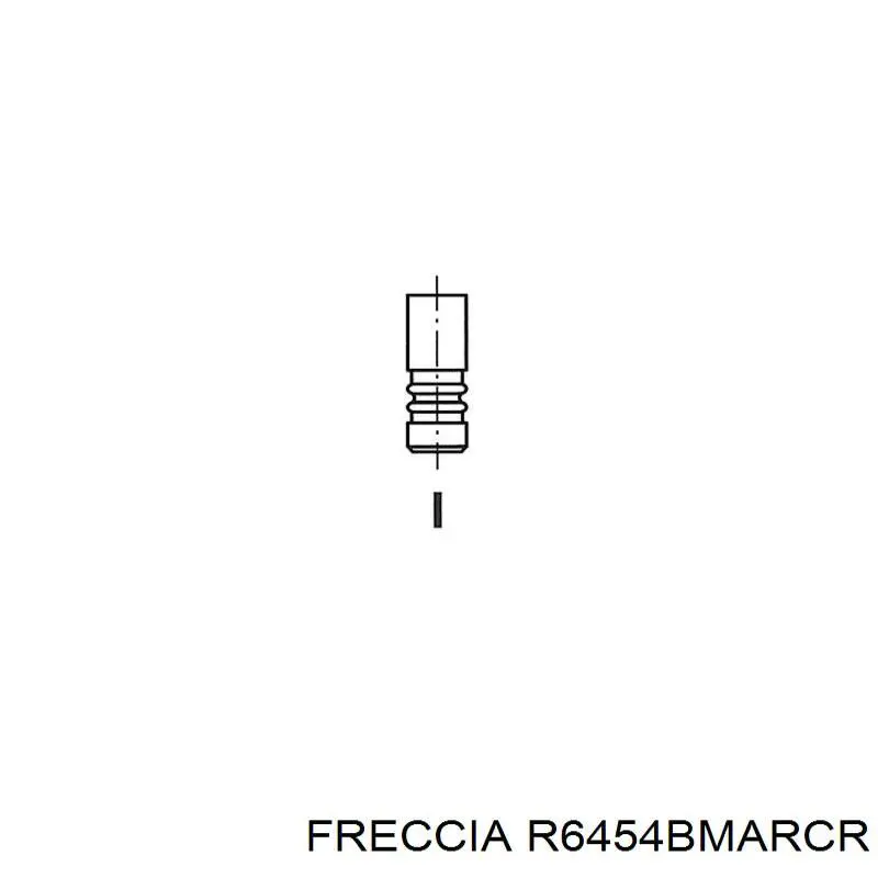 R6454BMARCR Freccia клапан выпускной